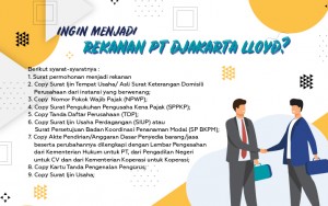 Syarat Menjadi Rekanan Barang & Jasa PT Djakarta Lloyd (Persero)